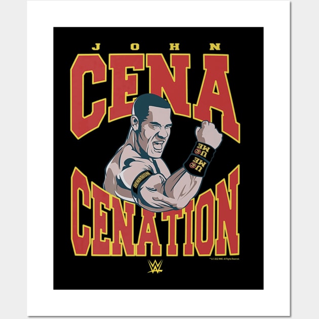 John Cena Cenation Collegiate Wall Art by Holman